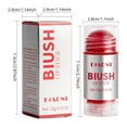 thumbnail image 3 of Dvkptbk Rouge cream Lipstick Rouge Cream Powder Blusher Stick 15g, 3 of 9