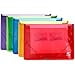 thumbnail image 3 of Eco-Friendly Plastic File Folders, Expanding Poly File Wallet, Transparent Expandable Envelope Organizer Document Folder with Elastic Band and Button Closure, with Small Two Pockets, 5 Colors, 3 of 4