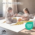 thumbnail image 4 of ODIKA 6'x9' Machine Washable Non-Slip Area Rug, Christmas Crochet Kit Wings Canvas Hook Needlecraft High Traffic Rug, Gold, 650495, 4 of 5