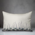 thumbnail image 3 of Creative Products Blue Shell and Blue Coral Border on White 20 x 14 Spun Poly Pillow, 3 of 3