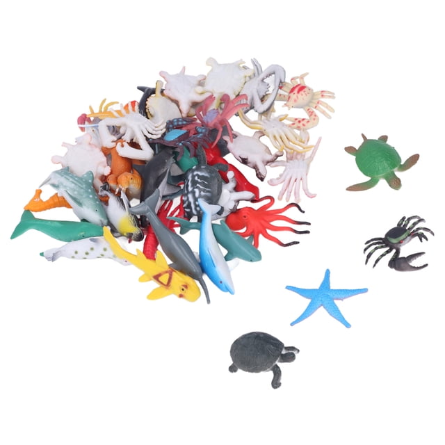 Marine Animal Models, Plastic Material Marine Animal Model Toy Lifelike Vivid For Toy For Decoration
