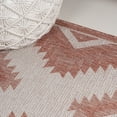 thumbnail image 5 of JONATHAN Y TUSCAN SUN 2 x 8 Runner Rug, Lior Geometric Moroccan Diamond - Salmon/Cream, TSN202B-28, 5 of 8