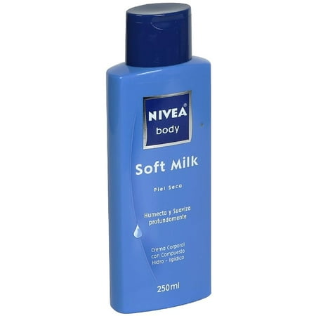 Nivea Body Lotion, Soft Milk 8.4 oz