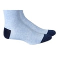 thumbnail image 2 of Bar III Men's Bananas Embroidered Striped Crew Socks Blue Size Regular, 2 of 3