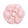 thumbnail image 1 of ViLaViDeca Cartoon Silica Gel Cake Baby Complementary Food Mould Steamed Rice Cake Mould With Cover, Red, 1 of 9