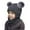 a-GY2426, variant on VNKIDY Kids Caps Children Winter Knitted Hat Warm Solid Color Full Face Cover Neck Gaiter Cozy Beanie Hood With Cute Pom For Boys Girls Stylish Headwear