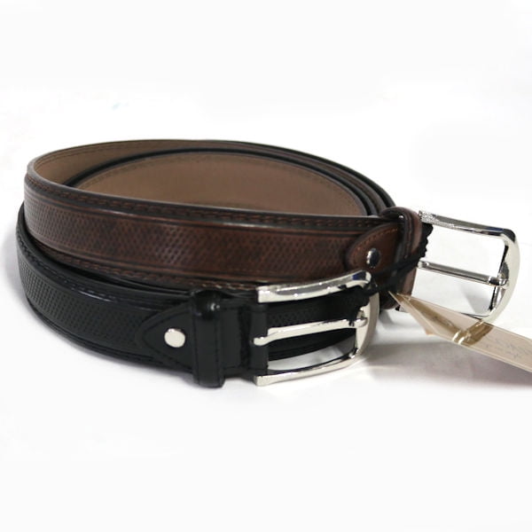 Gold Coast - Gold Coast Men's Genuine Leather Embossed Belt Set Size 40 ...