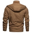 thumbnail image 6 of Men Winter Fleece Jacket Warm Hooded Coat Thermal Thick Outerwear Male Military Jacket, 6 of 9