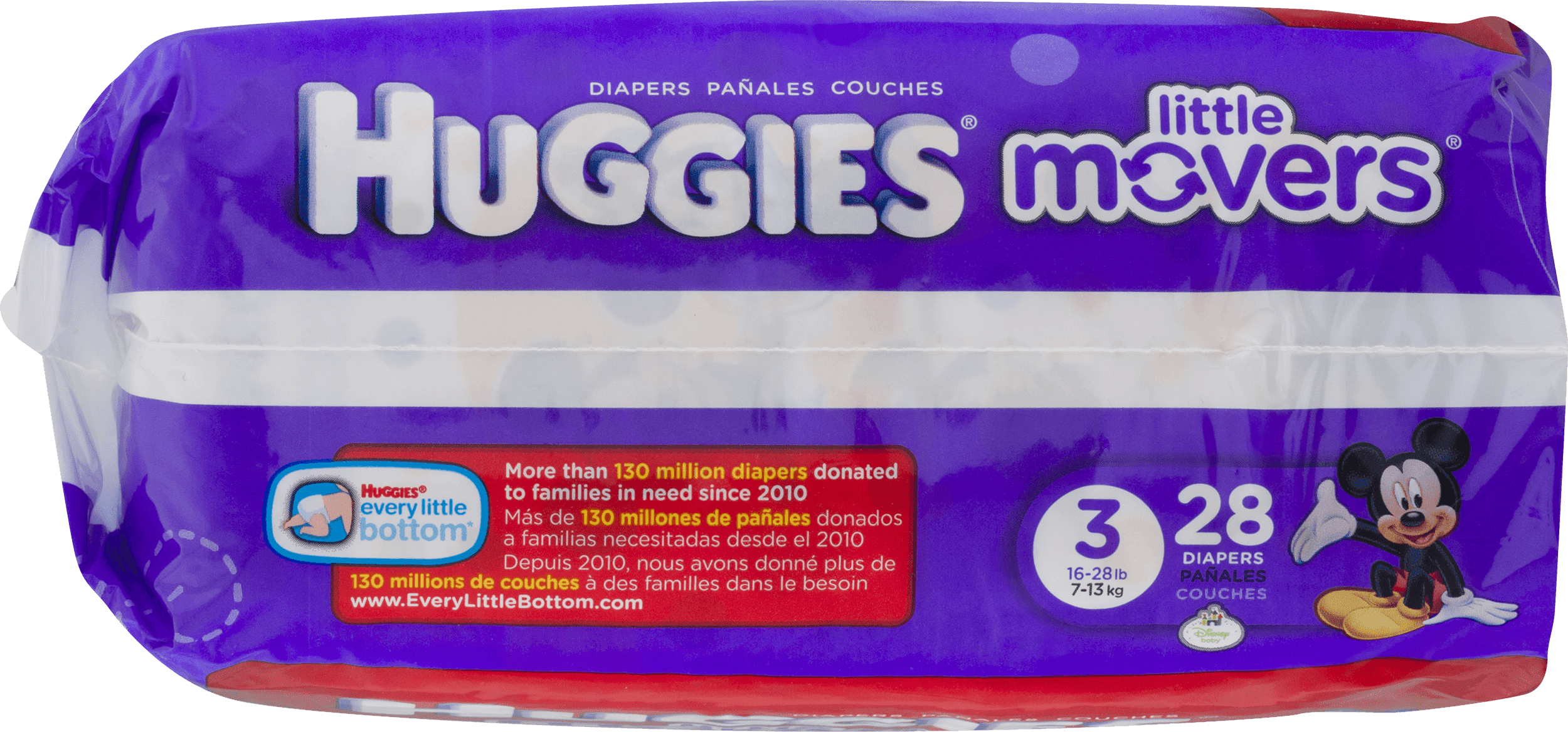huggies little movers size 3 walmart