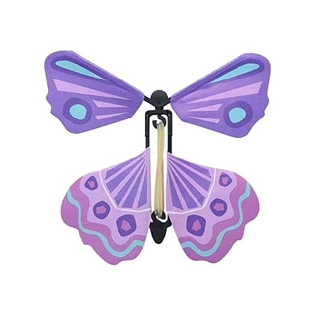 Marcador de libros con forma de mariposa voladora de Toy Creative Magic Props