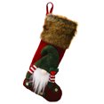 thumbnail image 1 of Coofit Bas Suspendu de Foyer 3D Gnome Bas de Noël Bas des Fêtes pour Noël, 1 of 10