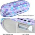 thumbnail image 3 of AITIME 2-in-1 Eyeglasses & Contact Lens Case, Portable Storage Kit with Marbling, Durable, Compact, Blue, 3 of 7