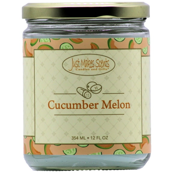 Cucumber Melon Scented Salsa Jar Candle -Just Makes Scents Candles & Gifts
