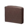 thumbnail image 2 of Boss BRS1RA-BB Bomber  Sectional Sofa Right Arm- Brown, 2 of 2