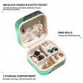 thumbnail image 2 of Sea Turtle Travel Portable Jewelry Organizer Box with Earring Holder, Bracelet Holder, and Necklace Organizer for Girls and Women, 2 of 6