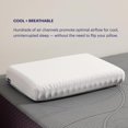 thumbnail image 3 of Almohada morada de tamaño estándar con altura ajustable, 3 of 7