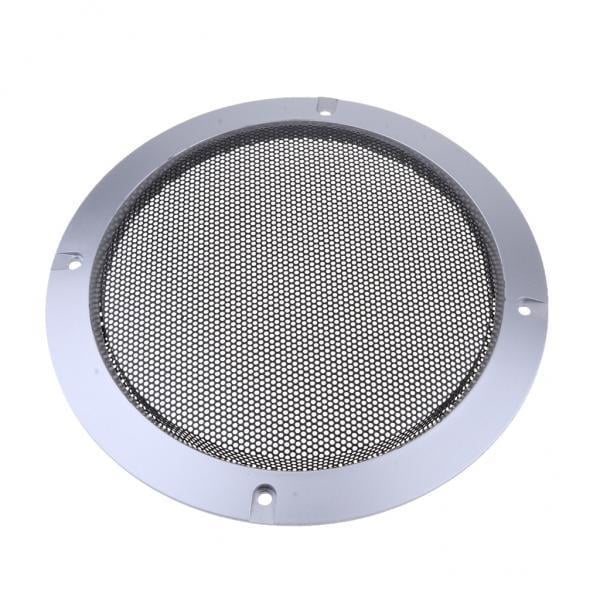 2x Cubierta de Rejillas de , Material de Metal en Frío de material acero, Plástico ABS, 2 Colores 5 Espeficaciones para Eligir CUTICAT Caja de la cubierta de las parrillas del altavoz