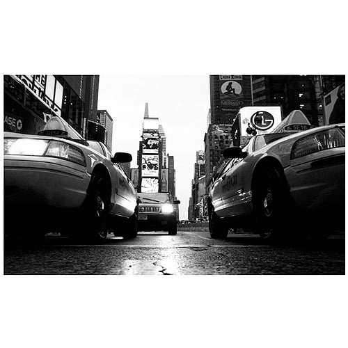 Trademark Art "Broadway Taxis" Canvas Art by Yale Gurney