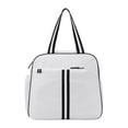 thumbnail image 1 of Lipstore Pickleball Bag Large Capacity Multipurpose Portable Stylish Backpack or Tote White and Black, 1 of 8