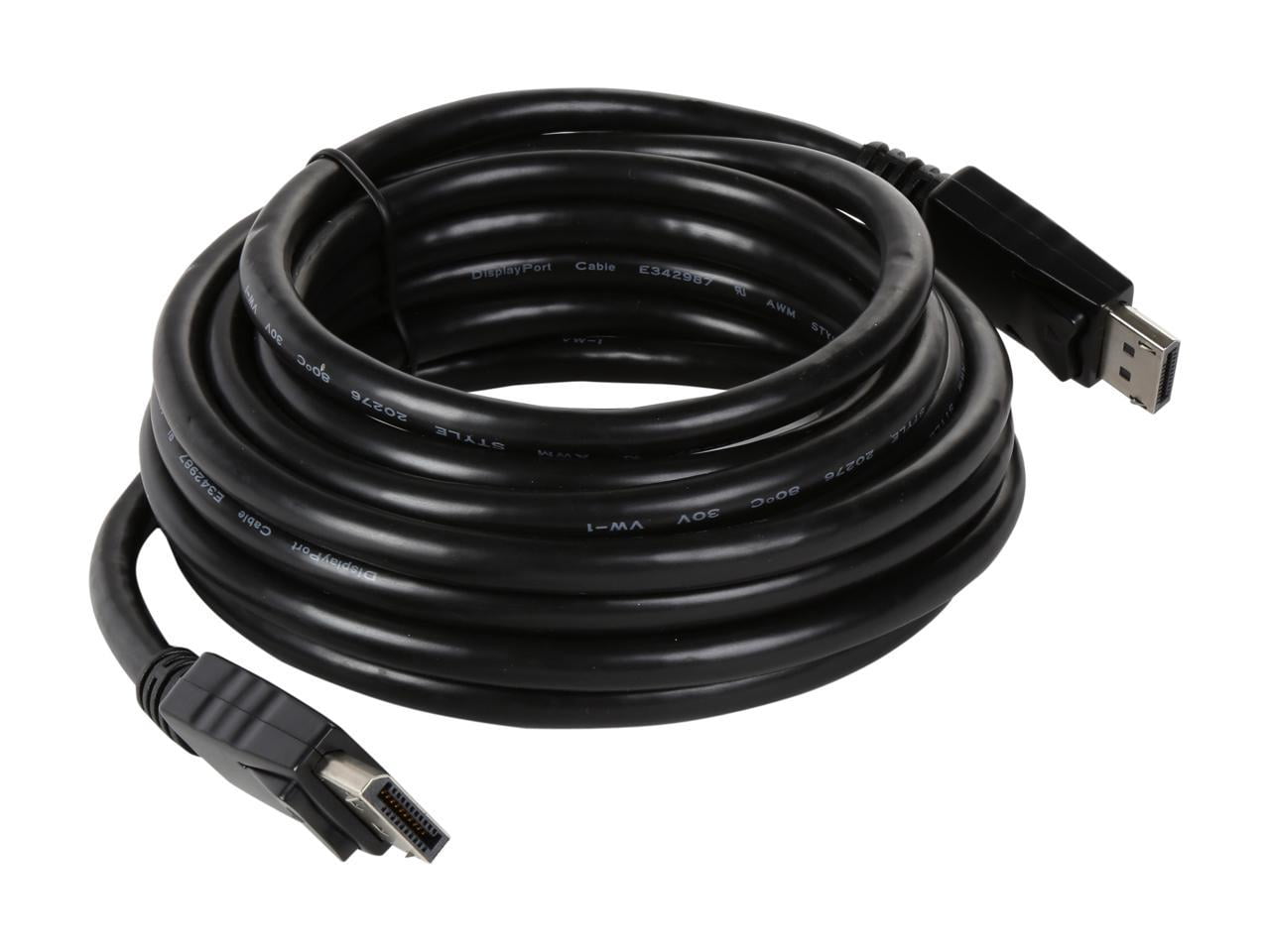 Tripp Lite 15ft DisplayPort Cable with Latches Video / Audio DP 4K x 2K M/M (P580-015)