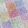 thumbnail image 3 of YIEMEEN 100Pcs 8mm Clear Glass Beads For Handmade Necklace Bracelets Jewelry Making Sewing Craft Clothing Embellishment, 3 of 17