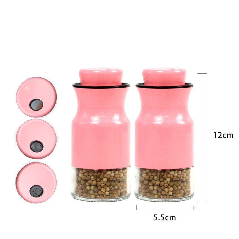 Homeex 2piece Glass Condiment Bottle 1style