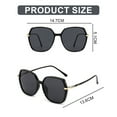 thumbnail image 2 of Gafas de sol decorativas con tendencia de personalidad, gafas de sol de moda poligonales, hechas de TR, TAC, 2 of 5