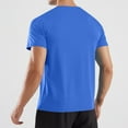 thumbnail image 4 of Besolor Mens Short Sleeve Shirts Summer Quick Dry Wicking Athletic Running Gym Workout Casual Basic Tee Tops, 4 of 9