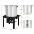thumbnail image 7 of Kojooin 60-Quart Seafood Cooker with 10 Psi Regulator, 50,000 Btu Aluminum Outdoor Boiler, Propane Fryer with Frying Basket and Burner, Large Fish Cooking Equipment, 7 of 7
