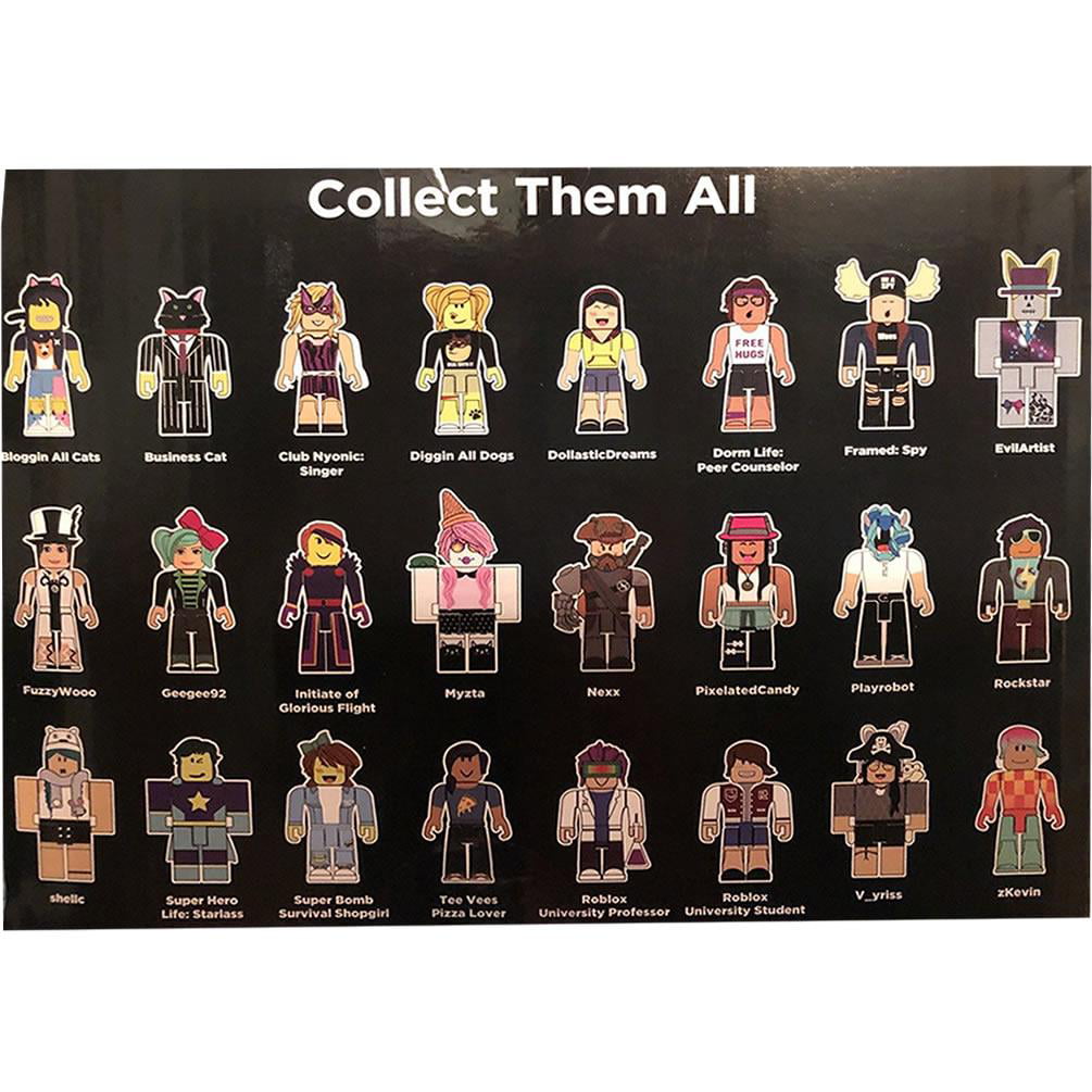 Roblox Series 1 Gold Celebrity 2 Pack Blind Figures Collection