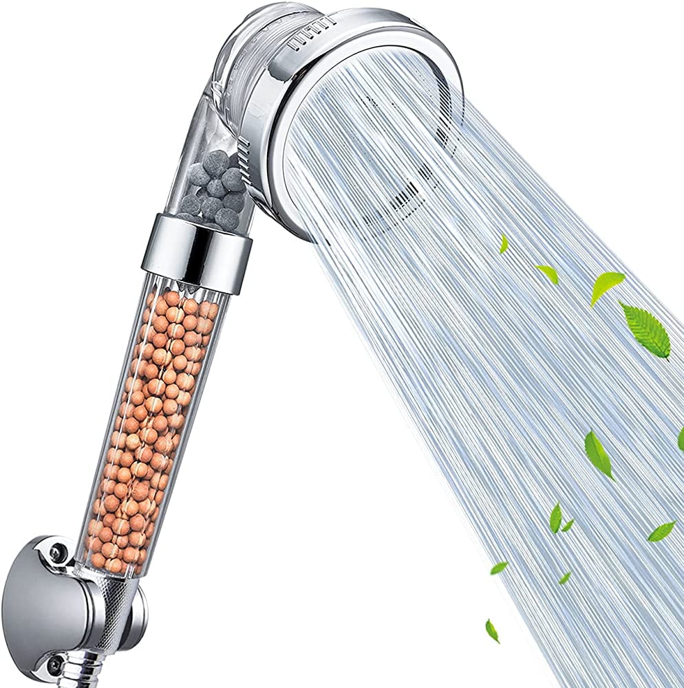 Shower Head, Ionic Filter Filtration High Pressure Water Saving 3 Mode