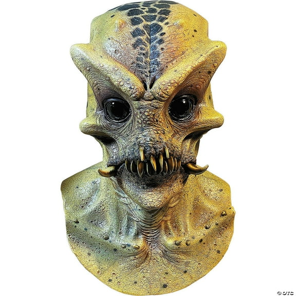 Jordu Schell Hybrid Mask Alien Creature Halloween Adult Costume Prop