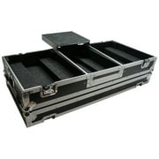 Harmony HC2T1272WLT DJ Battle Coffin for (2) Rane 12 Turntables & Rane 72 Mixer