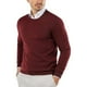 thumbnail image 1 of Jersey de cuello redondo para hombre Jersey de punto Jersey de punto fino Jersey de invierno para hombre (XL), 1 of 5