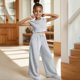 thumbnail image 2 of Odeerbi 3-10 Años Niñas Trajes de Verano Camisetas de Tirantes de Punto Rib Pantalones de Pata Ancha Conjunto de Dos Piezas Top Sin Mangas Conjunto de Pantalones, 2 of 8