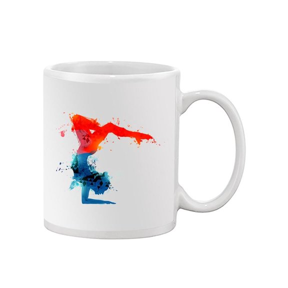 Woman Doing Gymnastics Mug Unisex's -Image by Shutterstock