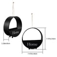 thumbnail image 2 of Weiweiguan 1pc Iron Craft Hanging Flowerpot Simple Iron Craft Plant Container Hanging Decor, 2 of 6