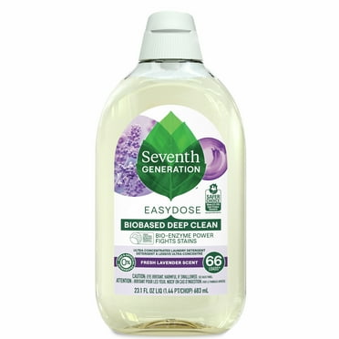 Seventh Generation EasyDose Ultra Concentrated Laundry Detergent, Fresh Lavender scent, 23 oz, 66 Loads