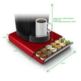 thumbnail image 3 of Mind Reader 36 Capacity Single Serve Coffee Pod Storage Drawer Organizer, Red, 3 of 11