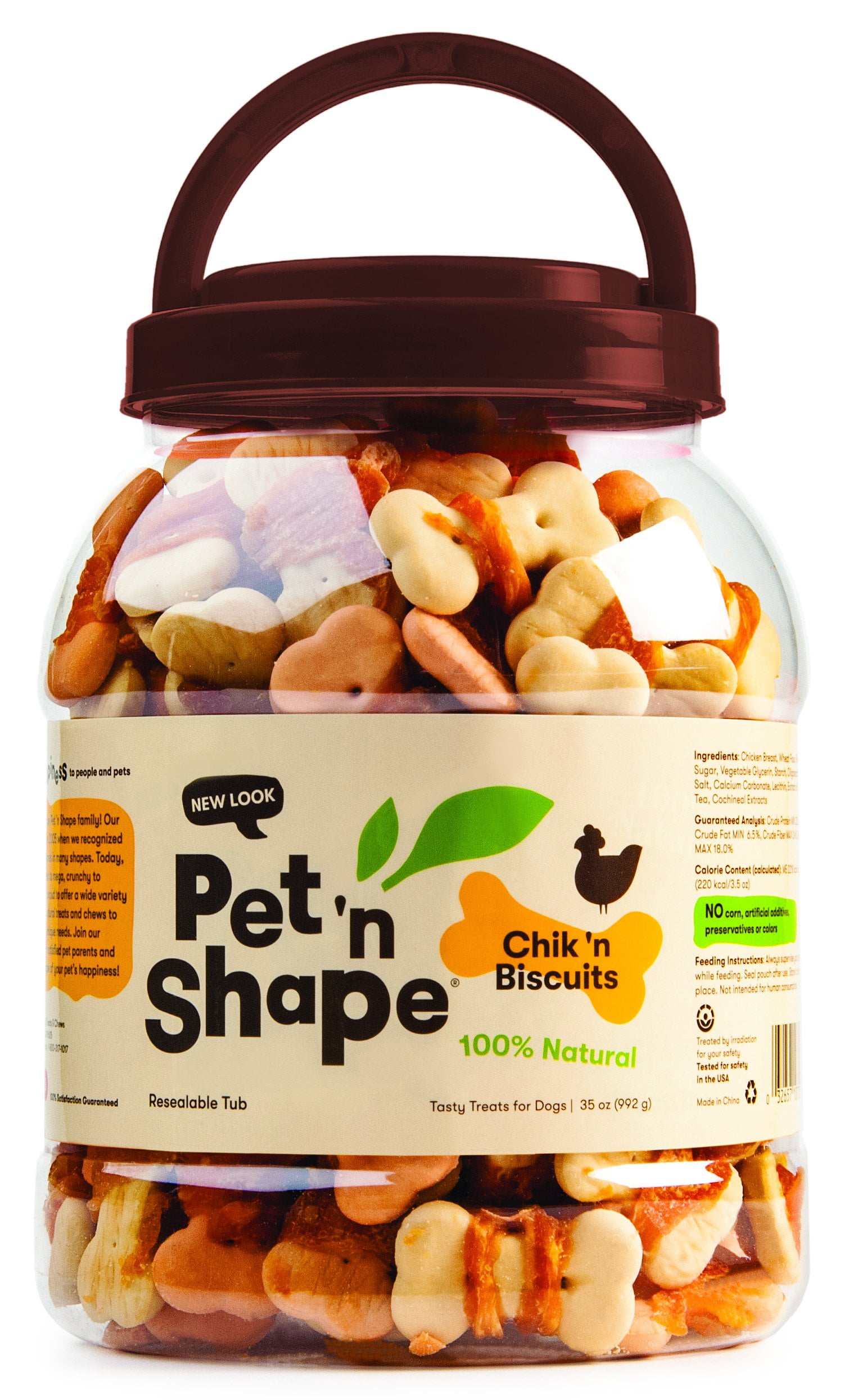 Pet 'n Shape Chik 'n Biscuits All Natural Chicken Wrapped Dog Treats