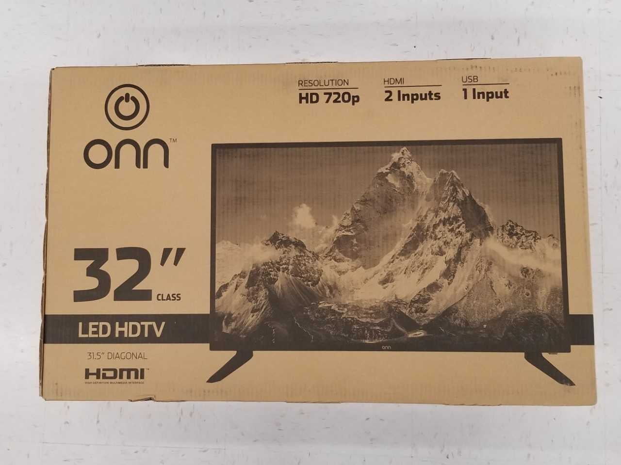 32" Hd Dled Onn Tv