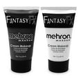 thumbnail image 1 of Mehron Makeup Fantasy F/X Pintura facial y corporal a base de agua Paquete de pintura facial en blanco y negro, 1 of 5