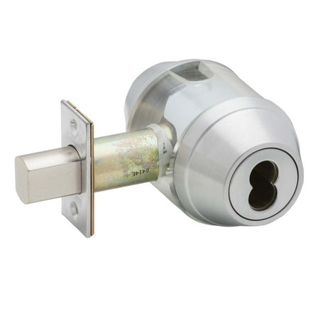 Schlage B660J 626 B660 Single Cylinder Deadbolt, Brass