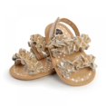 thumbnail image 4 of Baby Girls Fashion Beach Sandals Non-slip Walking Shoes, 4 of 5