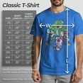 thumbnail image 5 of Men's Nintendo Mario Group Jump Graphic Tee Royal Heather 2X Large, 5 of 9