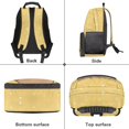 thumbnail image 6 of Uorisanigo Capybara Print Kids Children School Backpack 17 inch, Breathable Mesh Backpack with Side Water Bottle Pocket, Ideal for Nursery Preschool and Travel, 6 of 7