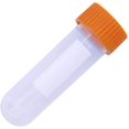 thumbnail image 4 of 10pcs Clear Sewing Storage Bottle with Orange Lid Plastic Needles Container Sewing Needles Bottles Holder for Woman Ladies (Needles Not Include), 4 of 8
