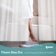 thumbnail image 5 of Cortina de ducha BigFoot PEVA 180 x 180 cm con pesas magnéticas, 5 of 8