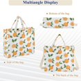 thumbnail image 6 of FORMRS Womens Corduroy Tote Bag Crossbody Shoulder Handbag with Pocket, Orange, 6 of 7