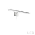 thumbnail image 3 of Leonardo 3 - Light Satin Chrome Chrome Contemporary Metal Wall Sconce, 3 of 3
